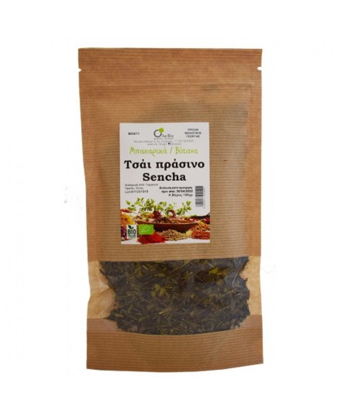 ΤΣΑΙ ΠΡΑΣΙΝΟ SENCHA ΒΙΟ 100gr